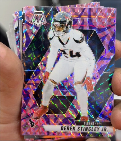 2025 Panini Mosaic #24 Derek Stingley Jr. — front