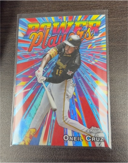 2025 Topps Chrome Update #PP-42 Oneil Cruz Power Players — front