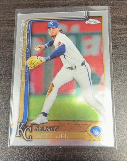 2025 Topps Chrome #93 Bobby Witt Jr. — front
