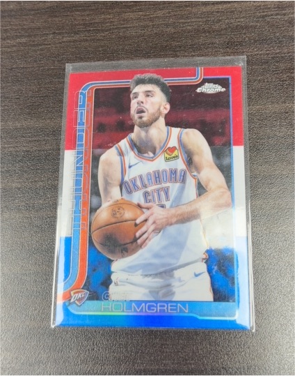 2025-26 Topps Chrome #134 Chet Holmgren — front