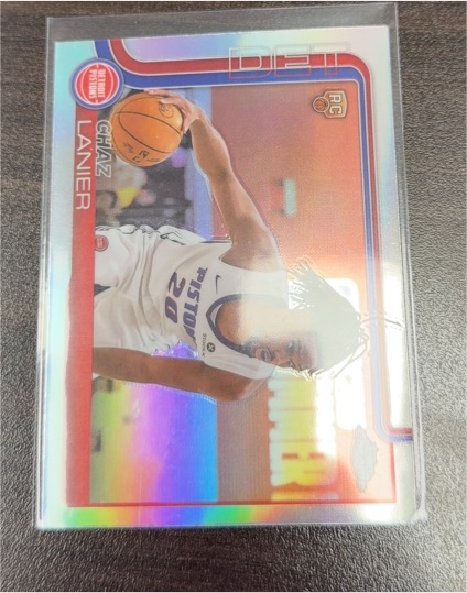 2025-26 Topps Chrome #288 Chaz Lanier RC — front