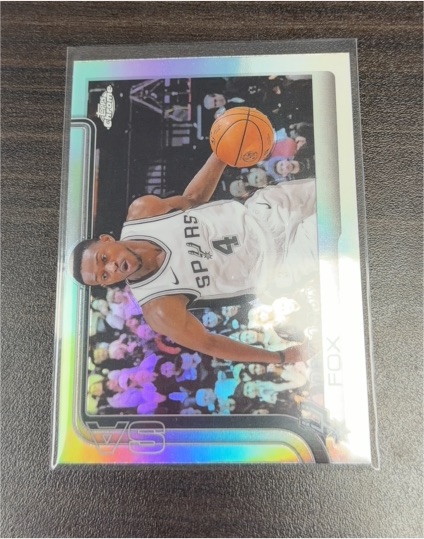 2025-26 Topps Chrome #233 De'Aaron Fox — front
