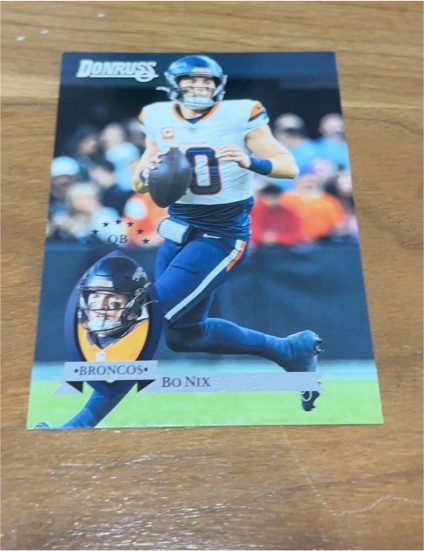2025 Panini Donruss Retro 1995 #32 Bo Nix — front