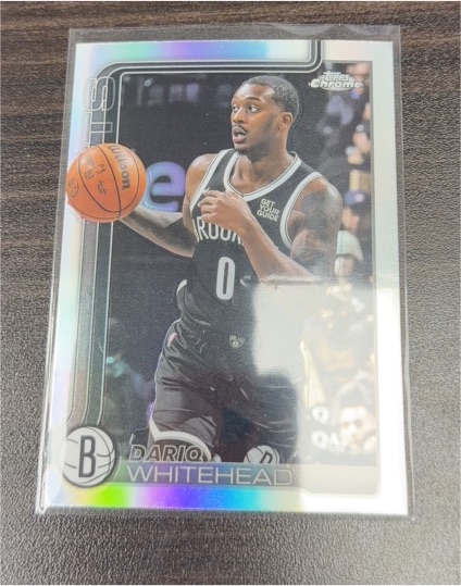 2025-26 Topps Chrome #91 Dario Whitehead — front