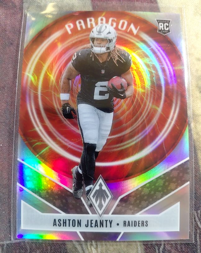 2025 Panini Phoenix #10 Ashton Jeanty Paragon — front