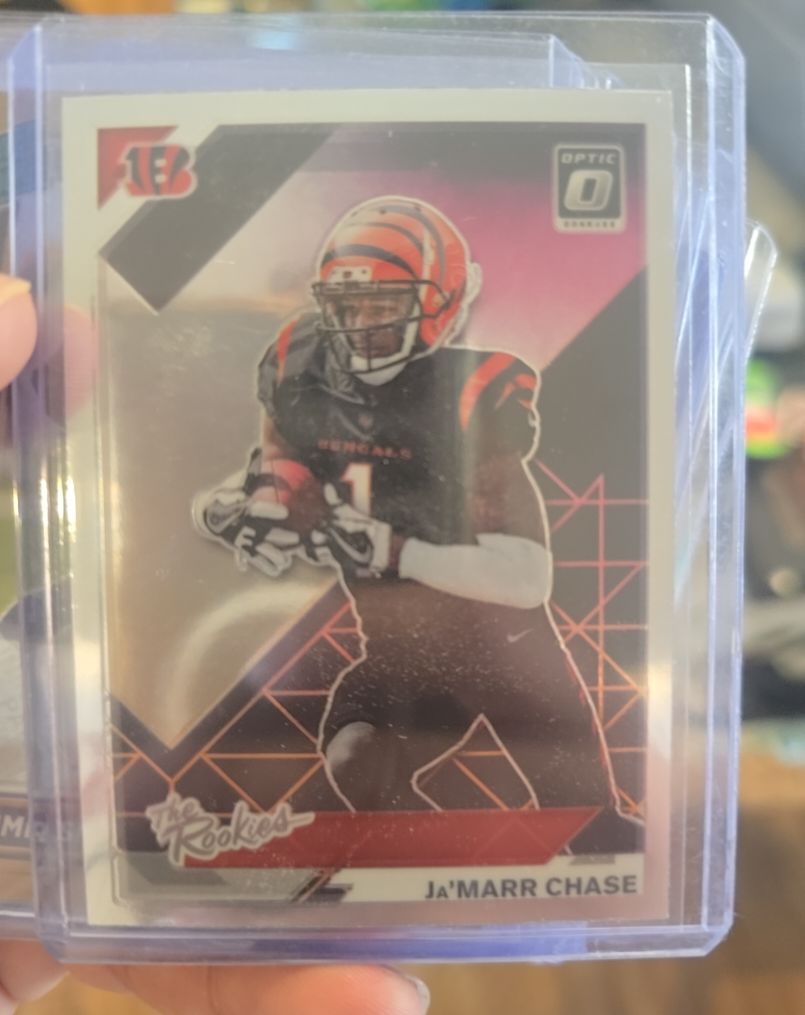 2021 Donruss Optic The Rookies #TR-7 Ja'Marr Chase — front