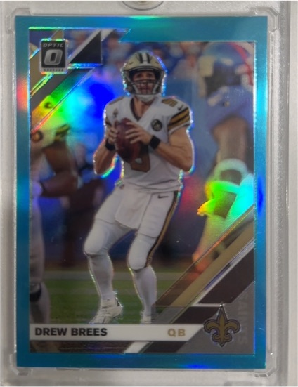 2019 Donruss Optic #66 Drew Brees — front