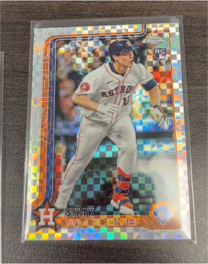 2025 Topps Chrome #251 Shay Whitcomb — front