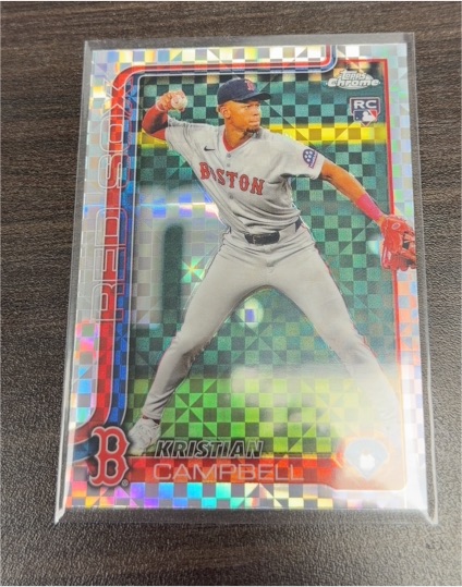 2025 Topps Chrome #171 Kristian Campbell — front