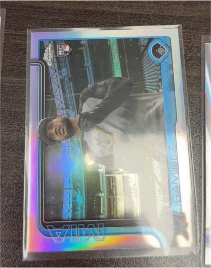 2025 Topps Chrome Update #USC200 Agustin Ramirez — front