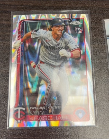 2025 Topps Chrome Update #USC134 Luke Keaschall — front
