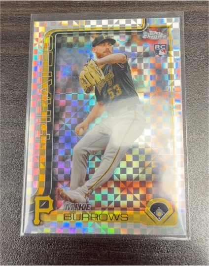 2025 Topps Chrome #78 Mike Burrows — front
