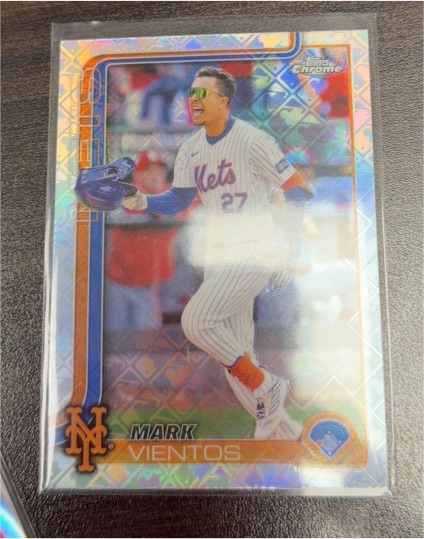 2025 Topps Chrome #129 Mark Vientos — front