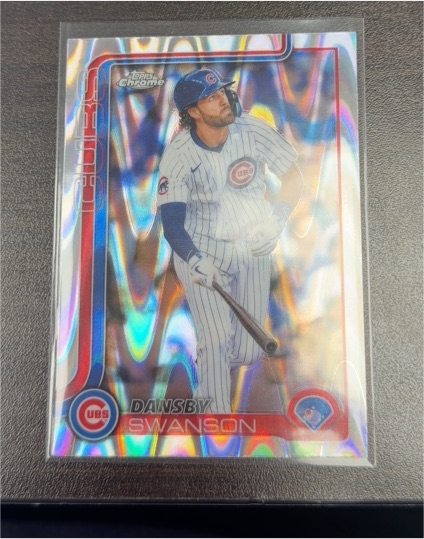 2025 Topps Chrome #215 Dansby Swanson — front