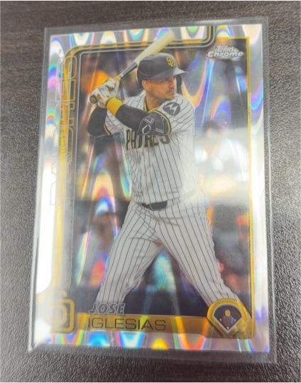 2025 Topps Chrome Update #USC60 Jose Iglesias — front