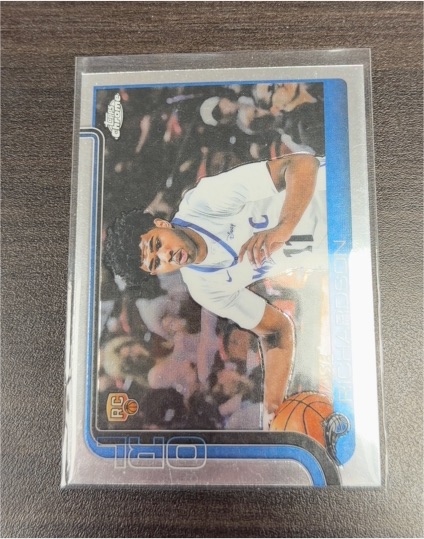 2025-26 Topps Chrome #275 Jase Richardson — front