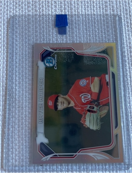 2014 Bowman Chrome Mini #MC-BH Bryce Harper — front