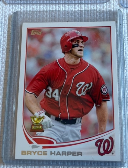2013 Topps #1 Bryce Harper — front