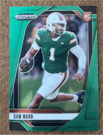 2025 Panini Prizm Draft Picks #57 Cam Ward — front