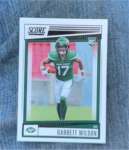 2022 Panini Score #306 Garrett Wilson — front