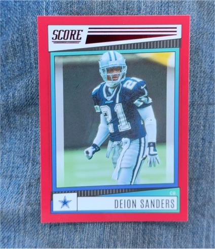 2022 Panini Score #230 Deion Sanders — front