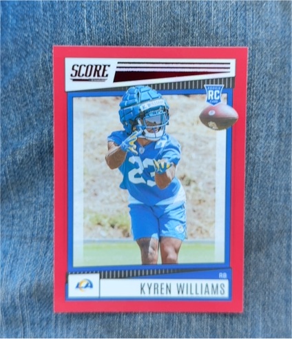 2022 Score #332 Kyren Williams — front