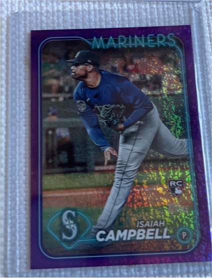 2024 Topps Series 1 #58 Isaiah Campbell — front