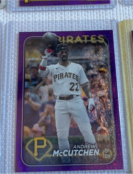 2024 Topps Chrome #124 Andrew McCutchen — front