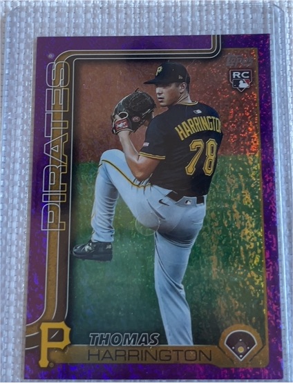 2025 Topps Chrome Update #USC177 Thomas Harrington — front