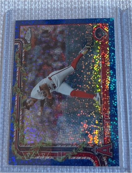 2025 Topps Chrome #282 Zach Neto — front