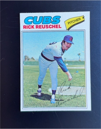 1977 Topps #530 Rick Reuschel — front