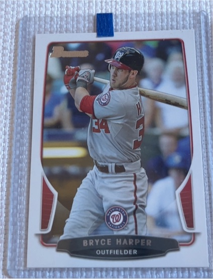 2013 Bowman #150 Bryce Harper — front