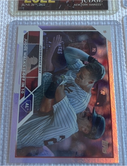2023 Topps Judgement Day #245 Aaron Judge — front