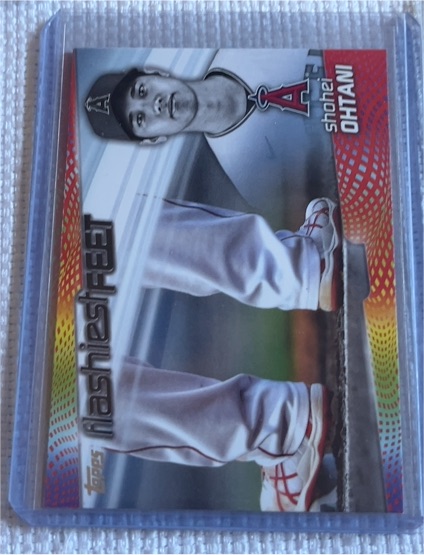 2022 Topps #FF-14 Shohei Ohtani Flashiest Feet — front