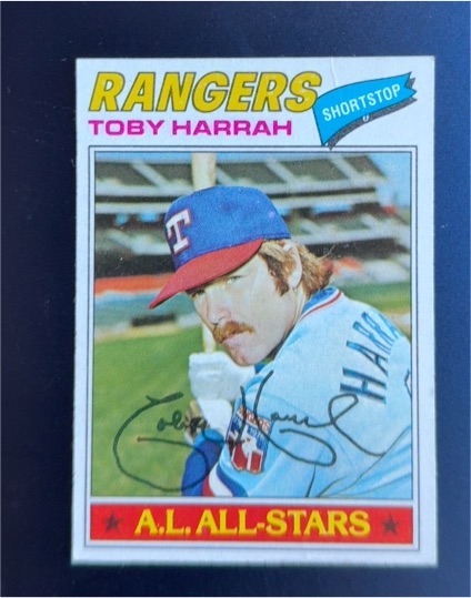 1977 Topps #301 Toby Harrah — front