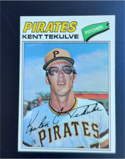 1977 Topps #374 Kent Tekulve — front