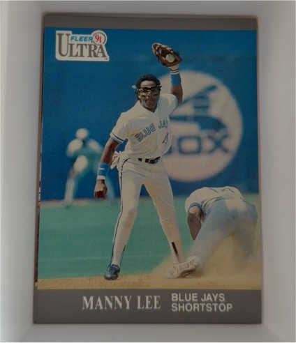 1991 Fleer Ultra #179 Manuel Lee — front