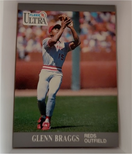 1991 Fleer Ultra #88 Glenn Braggs — front