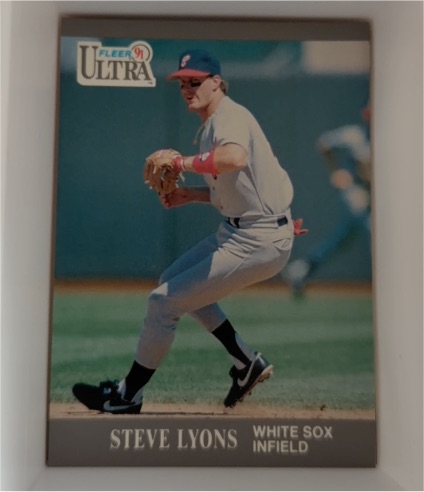 1991 Fleer Ultra #? Steve Lyons — front