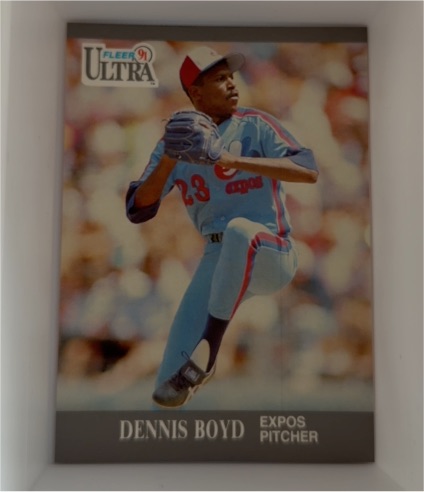 1991 Fleer Ultra #23 Dennis Boyd — front