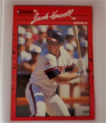 1990 Donruss #254 Jack Howell — front