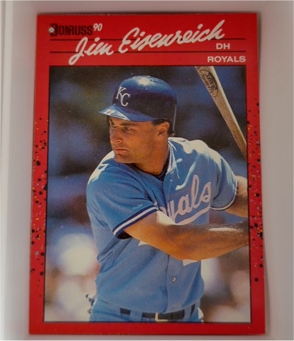 1990 Donruss #238 Jim Eisenreich — front