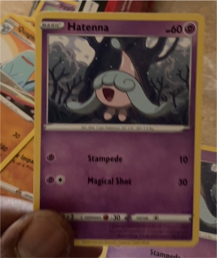 2024 McDonald's Pokémon Dragon Discovery #005 Hatenna — front