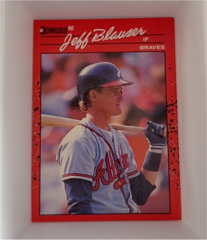 1990 Donruss #271 Jeff Blauser — front