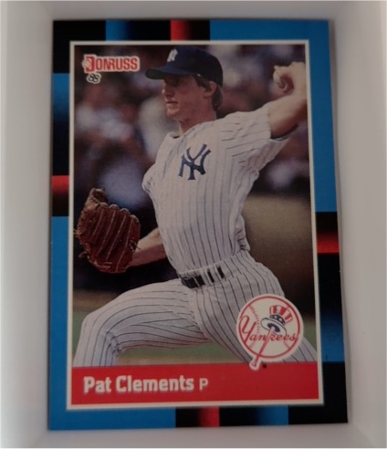 1988 Donruss #52 Pat Clements — front