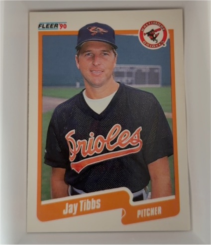 1990 Fleer #192 Jay Tibbs — front