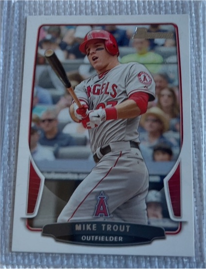2013 Bowman #121 Mike Trout — front