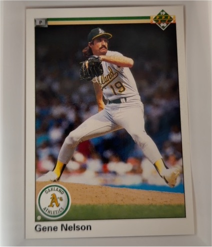 1990 Upper Deck #80 Gene Nelson — front