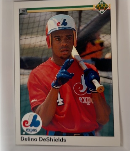 1990 Upper Deck #746 Delino DeShields — front