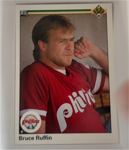 1990 Upper Deck #580 Bruce Ruffin — front